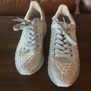 Steve Madden Rhinestone Sneakers